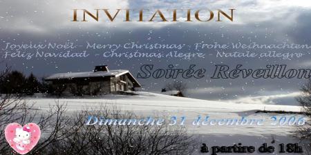 invitation d soiré
